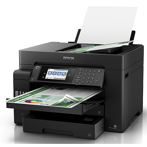 МФУ ink color A3 Epson EcoTank L15150 32_22 ppm Fax DADF Duplex USB Ethernet Wi-Fi 4 ink Pigment