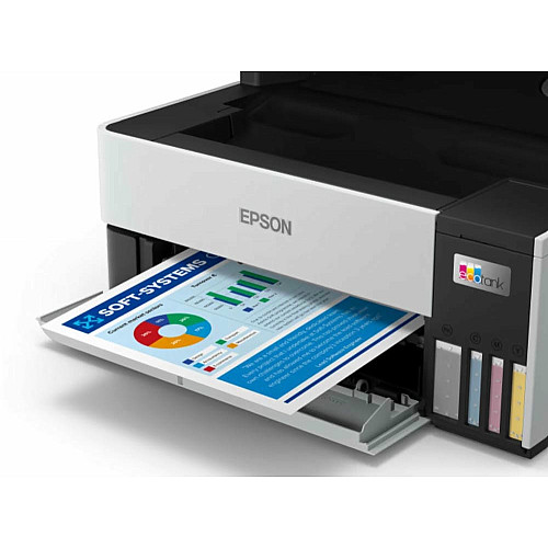МФУ ink color A4 Epson EcoTank L6490 37_23 ppm Fax ADF Duplex USB Ethernet Wi-Fi 4 ink Pigment