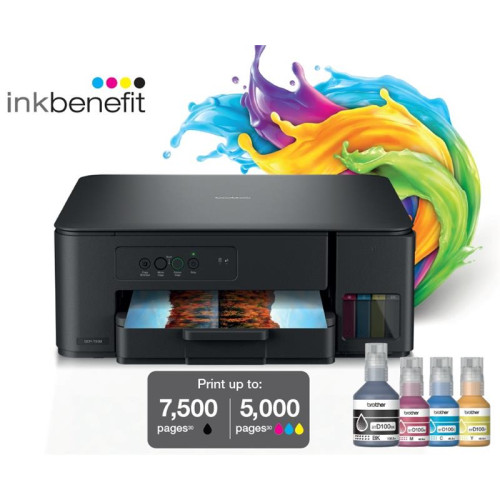 БФП ink color А4 Brother DCP-T230 16_9 ppm USB 4 inks