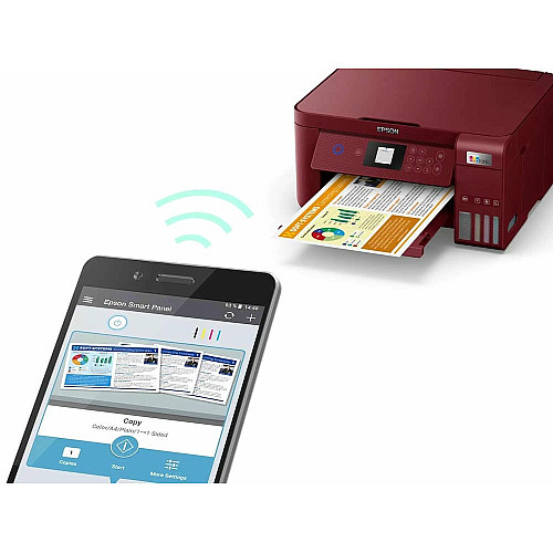 БФП ink color A4 Epson EcoTank L4267 33_15 ppm Duplex USB Wi-Fi 4 inks Black Pigment