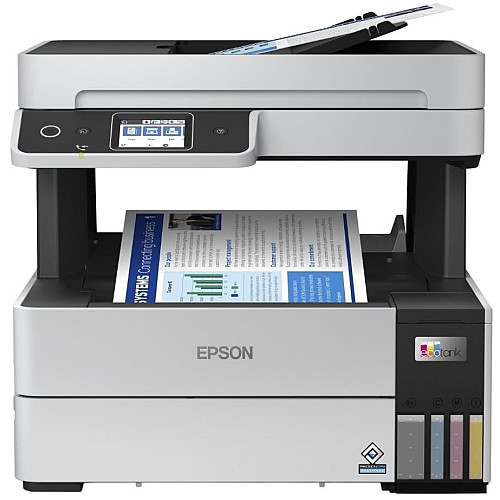 МФУ ink color A4 Epson EcoTank L6490 37_23 ppm Fax ADF Duplex USB Ethernet Wi-Fi 4 ink Pigment