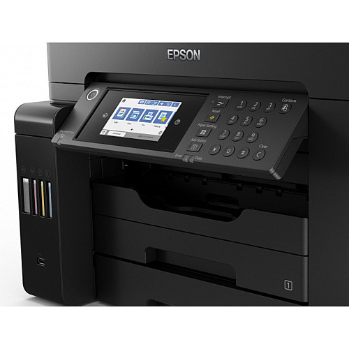 БФП ink color A3 Epson EcoTank L15160 32_32 ppm Fax DADF Duplex USB Ethernet Wi-Fi 4 inks Pigment