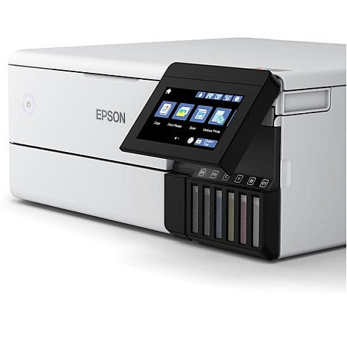 МФУ ink color A4 Epson EcoTank L8160 32_32 ppm Duplex USB Ethernet Wi-Fi 6 inks Black Pigment