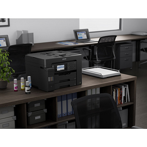 БФП ink color A3 Epson EcoTank L15160 32_32 ppm Fax DADF Duplex USB Ethernet Wi-Fi 4 inks Pigment