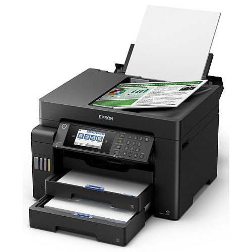 МФУ ink color A3 Epson EcoTank L15150 32_22 ppm Fax DADF Duplex USB Ethernet Wi-Fi 4 ink Pigment