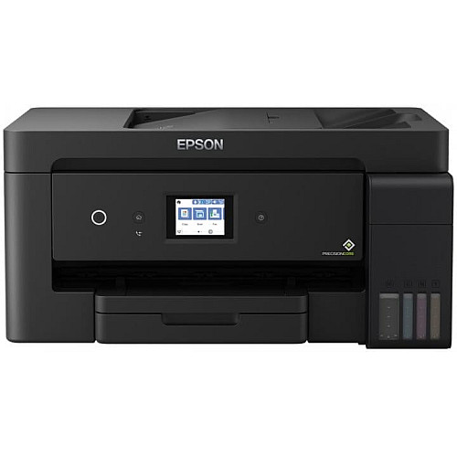 МФУ ink color A3 Epson EcoTank L14150 38_24 ppm Fax ADF Duplex USB Ethernet Wi-Fi 4 inks Black Pigment