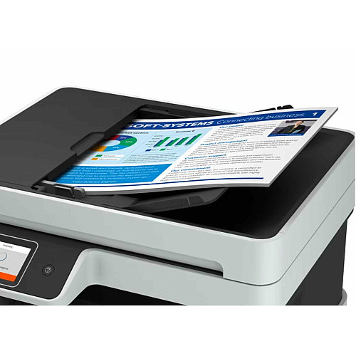 МФУ ink color A4 Epson EcoTank L6490 37_23 ppm Fax ADF Duplex USB Ethernet Wi-Fi 4 ink Pigment
