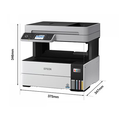 МФУ ink color A4 Epson EcoTank L6490 37_23 ppm Fax ADF Duplex USB Ethernet Wi-Fi 4 ink Pigment