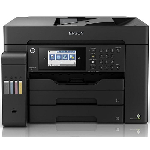 МФУ ink color A3 Epson EcoTank L15150 32_22 ppm Fax DADF Duplex USB Ethernet Wi-Fi 4 ink Pigment