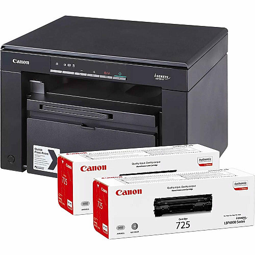 БФП А4 ч/б Canon i-SENSYS MF3010 (бандл з 2-ма картриджами)