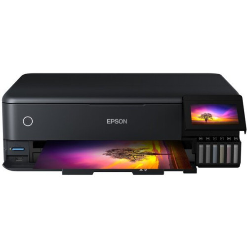 БФП ink color A3 Epson EcoTank L8180 32_33 ppm Duplex USB Ethernet Wi-Fi 6 inks Black Pigment