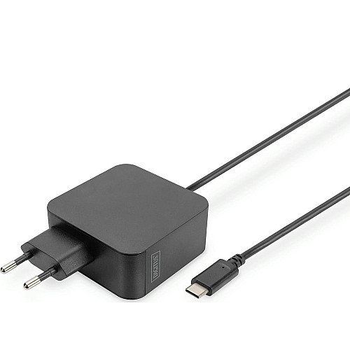 Зарядний пристрій DIGITUS notebook USB-C, 65W