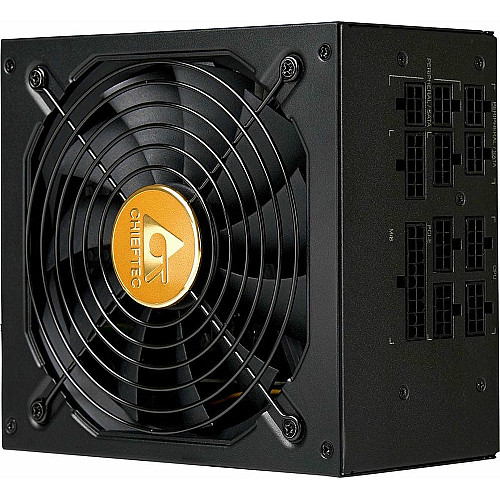 Блок питания CHIEFTEC Polaris 3.0 (1250W), >90%, 80+ Gold, 135мм FDB, 1xMB 24pin(20+4), 2xCPU 8pin(4+4), 4xMolex, 12xSATA, 4xPCIe 8pin(6+2)