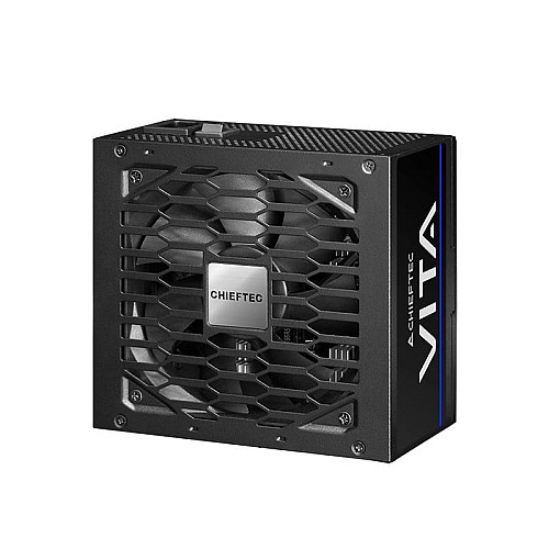 Блок питания CHIEFTEC Vita (750W), >85%, 80+ Bronze, 120мм, 1xMB 24pin(20+4), 2xCPU 8pin(4+4), 2xMolex, 6xSATA, 4xPCIe 8pin(6+2)