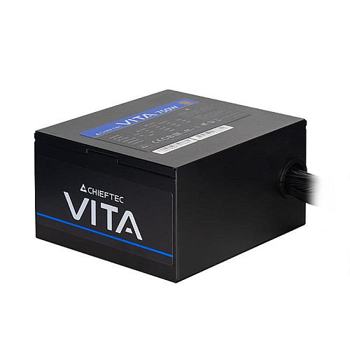 Блок питания CHIEFTEC Vita (750W), >85%, 80+ Bronze, 120мм, 1xMB 24pin(20+4), 2xCPU 8pin(4+4), 2xMolex, 6xSATA, 4xPCIe 8pin(6+2)
