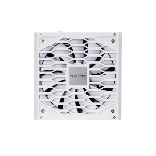 Блок живлення CHIEFTEC Vega M  (850W), >90%, 80+ Gold, 135мм FDB, 1xMB 24pin(20+4), 2xCPU 8pin(4+4), 3xMolex, 6xSATA, 4xPCIe 8pin(6+2), 1xPCIe GEN5 16pin, Fully Modular, White