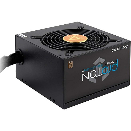 Блок питания CHIEFTEC Proton (500W), >85%, 80+ Bronze, 120мм, 1xMB 24pin(20+4), 1xCPU 8pin(4+4), 3xMolex, 6xSATA, 2xPCIe 8pin(6+2)