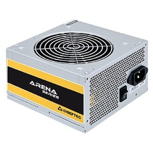 Блок питания CHIEFTEC iArena (400W), >85%, 120мм, 1xMB 24pin(20+4), 1xCPU 8pin(4+4), 2xMolex, 3xSATA, 1xPCIe 8pin(6+2), Bulk