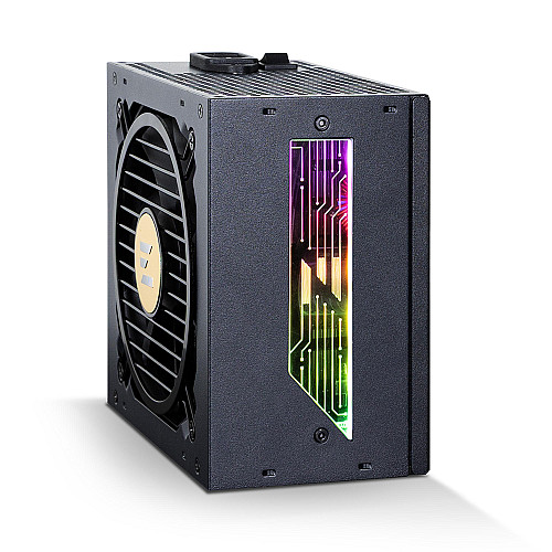 Блок живленняZalman Teramax 2 View  (1000W) 99%, 80+ Gold, 120мм, 1xMB 24pin(18+10), 2xCPU(4+4 pin), 3xMolex, 12xSATA, 4xPCIe 8pin(6+2), 1xPCIe GEN5 16pin, 1x +5V ARGB cable, Fully Modular