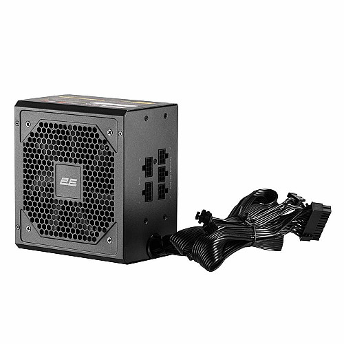 Блок питания 2E GAMING Solid Power (650W), >85%, 80+ Bronze, 120мм, 1xMB 24pin(20+4), 2xCPU 8pin(4+4), 3xMolex, 6xSATA, 4xPCIe 8pin(6+2), Semi Mod