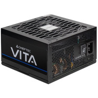 Блок питания CHIEFTEC Vita (750W), >85%, 80+ Bronze, 120мм, 1xMB 24pin(20+4), 2xCPU 8pin(4+4), 2xMolex, 6xSATA, 4xPCIe 8pin(6+2)