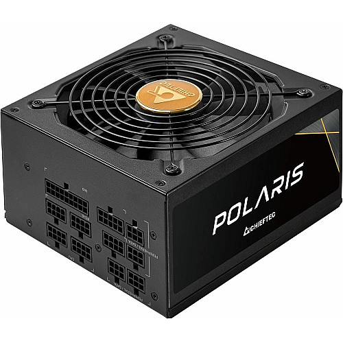 Блок питания CHIEFTEC Polaris 3.0 (1250W), >90%, 80+ Gold, 135мм FDB, 1xMB 24pin(20+4), 2xCPU 8pin(4+4), 4xMolex, 12xSATA, 4xPCIe 8pin(6+2)