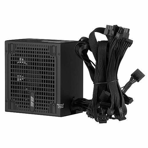 Блок живлення 2E GAMING Stable Power Pro ATX3.1 GEN5.0 (700W), >85%, 80+ Bronze, 120мм, 1xMB 24pin(20+4), 2xCPU 8pin(4+4), 3xMolex, 6xSATA, 4xPCIe 8pin(6+2), 1xPCIe GEN5 16pin