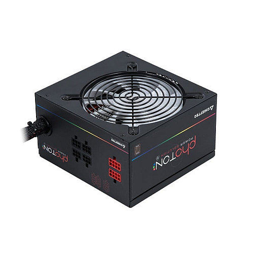 Блок питания CHIEFTEC Photon (750W), >85%, 120мм, 1xMB 24pin(20+4), 1xCPU 8pin(4+4), 4xMolex, 6xSATA, 4xPCIe 8pin(6+2), Modular