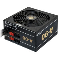 Блок живлення CHIEFTEC A-90  (650W), >90%, 140мм, 1xMB 24pin(20+4), 1xCPU 8pin(4+4), 3xMolex, 6xSATA, 2xPCIe 8pin(6+2), Modular