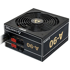 Блок живлення CHIEFTEC A-90  (650W), >90%, 140мм, 1xMB 24pin(20+4), 1xCPU 8pin(4+4), 3xMolex, 6xSATA, 2xPCIe 8pin(6+2), Modular