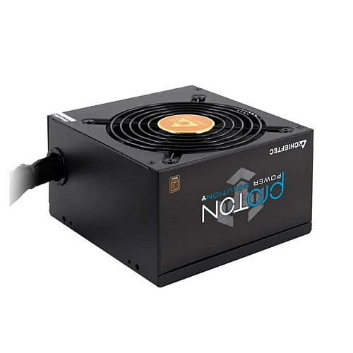 Блок питания CHIEFTEC Proton (600W), >85%, 80+ Bronze, 120мм, 1xMB 24pin(20+4), 1xCPU 8pin(4+4), 3xMolex, 6xSATA, 2xPCIe 8pin(6+2)