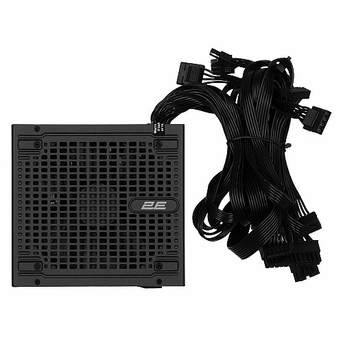 Блок живлення 2E GAMING Stable Power ATX3.1 (500W), >85%, 80+ Bronze, 120мм, 1xMB 24pin(20+4), 2xCPU 8pin(4+4), 3xMolex, 6xSATA, 2xPCIe 8pin(6+2)