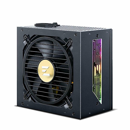 Блок питанияZalman Teramax 2 View (850W) 99%, 80+ Gold, 120мм, 1xMB 24pin(18+10), 2xCPU(4+4 pin), 3xMolex, 12xSATA, 4xPCIe 8pin(6+2), 1xP cable, Fully Modular