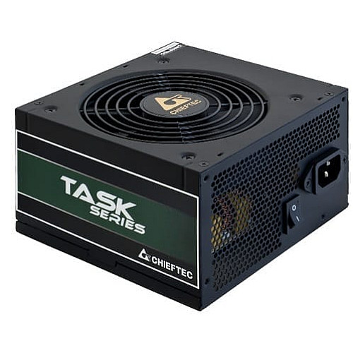 Блок питания CHIEFTEC Task (700W), >85%, 80+ Bronze, 120мм, 1xMB 24pin(20+4), 1xCPU 8pin(4+4), 3xMolex, 6xSATA, 2xPCIe 8pin(6+2)