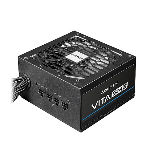 Блок питания CHIEFTEC Vita SM3 (850W), >85%, 80+ Bronze, 120мм, 1xMB 24pin(20+4), 2xCPU 8pin(4+4), 3xMolex, 6xSATA, 4xPCIe 8pin(6+2), 1x