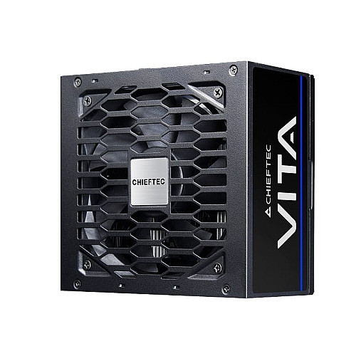 Блок питания CHIEFTEC Vita (750W), >85%, 80+ Bronze, 120мм, 1xMB 24pin(20+4), 2xCPU 8pin(4+4), 2xMolex, 6xSATA, 4xPCIe 8pin(6+2)