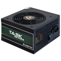 Блок питания CHIEFTEC Task (600W), >85%, 80+ Bronze, 120мм, 1xMB 24pin(20+4), 1xCPU 8pin(4+4), 3xMolex, 5xSATA, 2xPCIe 8pin(6+2)
