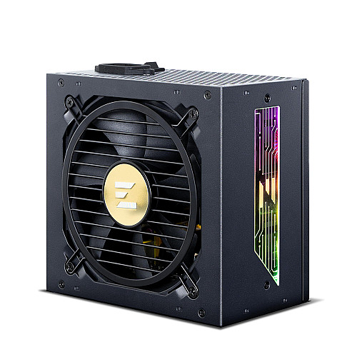 Блок живленняZalman Teramax 2 View  (1000W) 99%, 80+ Gold, 120мм, 1xMB 24pin(18+10), 2xCPU(4+4 pin), 3xMolex, 12xSATA, 4xPCIe 8pin(6+2), 1xPCIe GEN5 16pin, 1x +5V ARGB cable, Fully Modular