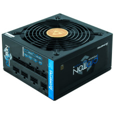 Блок живлення CHIEFTEC Proton (1000W), >85%, 80+ Bronze, 140мм, 1xMB 24pin(20+4), 1xCPU 8pin(4+4), 1xCPU 8pin, 3xMolex, 9xSATA, 6xPCIe 8pin(6+2), Fully Modular