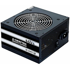 Блок живлення CHIEFTEC Smart  (600W), >85%, 120мм, 1xMB 24pin(20+4), 1xCPU 8pin(4+4), 2xMolex, 4xSATA, 2xPCIe 8pin(6+2)