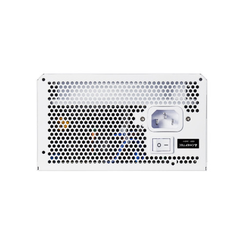 Блок живлення CHIEFTEC Vega M  (850W), >90%, 80+ Gold, 135мм FDB, 1xMB 24pin(20+4), 2xCPU 8pin(4+4), 3xMolex, 6xSATA, 4xPCIe 8pin(6+2), 1xPCIe GEN5 16pin, Fully Modular, White