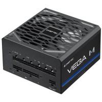 Блок питания CHIEFTEC Vega M (850W), >90%, 80+ Gold, 135мм FDB, 1xMB 24pin(20+4), 2xCPU 8pin(4+4), 3xMolex, 6xSATA, 4xPCIe 8pin(6+2), 1xPCI