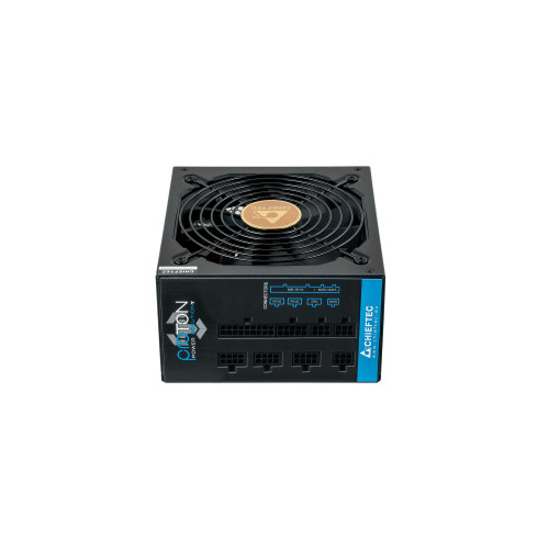Блок живлення CHIEFTEC Proton  (750W), >85%, 80+ Bronze, 140мм, 1xMB 24pin(20+4), 1xCPU 8pin(4+4), 3xMolex, 6xSATA, 4xPCIe 8pin(6+2), Fully Modular
