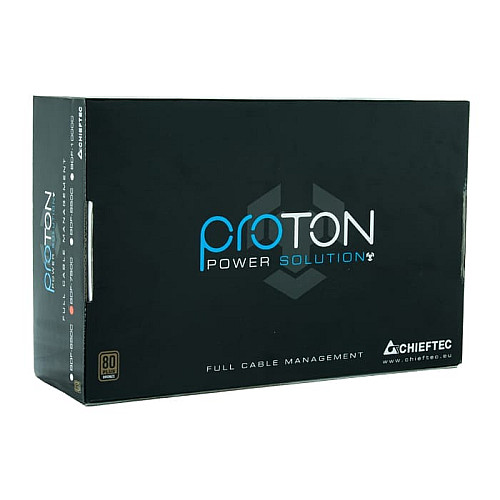 Блок питания CHIEFTEC Proton (850W), >85%, 80+ Bronze, 140мм, 1xMB 24pin(20+4), 1xCPU 8pin(4+4), 1xCPU 8pin, 3xMolex, 9xSATA, 6xPCIe 8pin(6+)