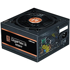 Блок живлення Zalman Gigamax 3  (850W), 88%, 80+ Bronze, 120мм, 1xMB 24pin(20+4), 2xCPU (8pin(4+4)+8pin), 3xMolex, 6xSATA, 4xPCIe 8pin(6+2), 1x12VHPWR, Semi Modular
