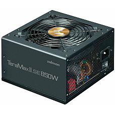 Блок живлення Zalman Teramax II SE  (850W) 89%, 80+ Gold, 120мм, 1xMB 28pin (18+10), 2xCPU(4pin+ 4pin), 3xMolex, 12xSATA, 4xPCIe 8pin(6+2), 1xPCIe GEN5 16pin, Fully Modular