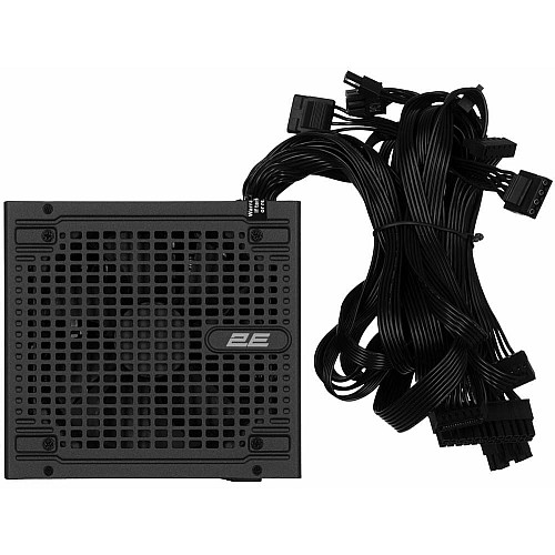 Блок живлення 2E GAMING Stable Power ATX3.1 (600W), >85%, 80+ Bronze, 120мм, 1xMB 24pin(20+4), 2xCPU 8pin(4+4), 3xMolex, 6xSATA, 2xPCIe 8pin(6+2)