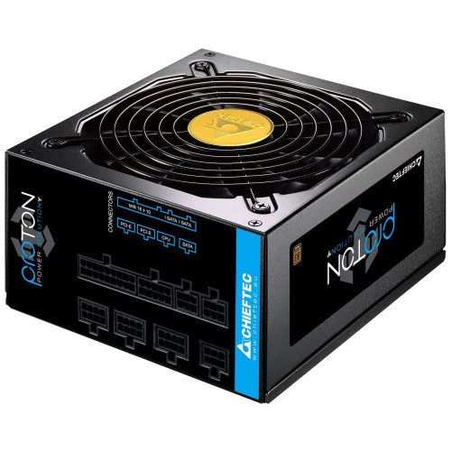 Блок живлення CHIEFTEC Proton  (750W), >85%, 80+ Bronze, 140мм, 1xMB 24pin(20+4), 1xCPU 8pin(4+4), 3xMolex, 6xSATA, 4xPCIe 8pin(6+2), Fully Modular