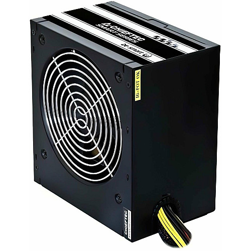 Блок питания CHIEFTEC Smart (600W), >85%, 120мм, 1xMB 24pin(20+4), 1xCPU 8pin(4+4), 2xMolex, 4xSATA, 2xPCIe 8pin(6+2)