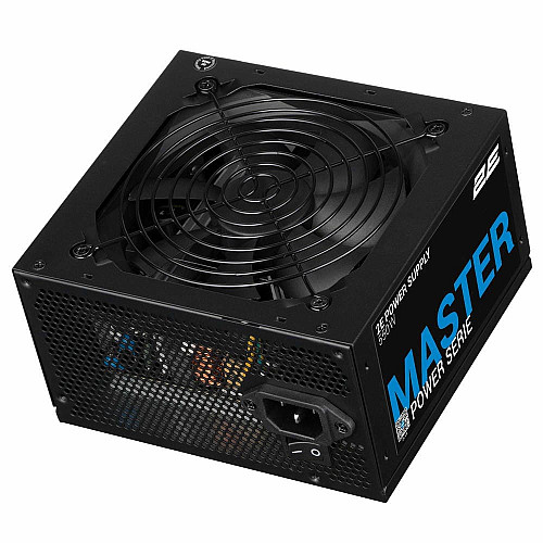 Блок питания 2E Master Power (550W), >80%, 80+ White, 120мм, 1xMB 24pin(20+4), 1xCPU 8pin(4+4), 3xMolex, 5xSATA, 2xPCIe 8pin(6+2)